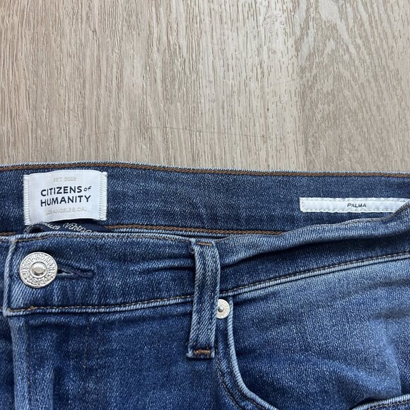 Citizens of Humanity PETITE PALMA Straight Jeans Sz 31 - Picture 4 of 4
